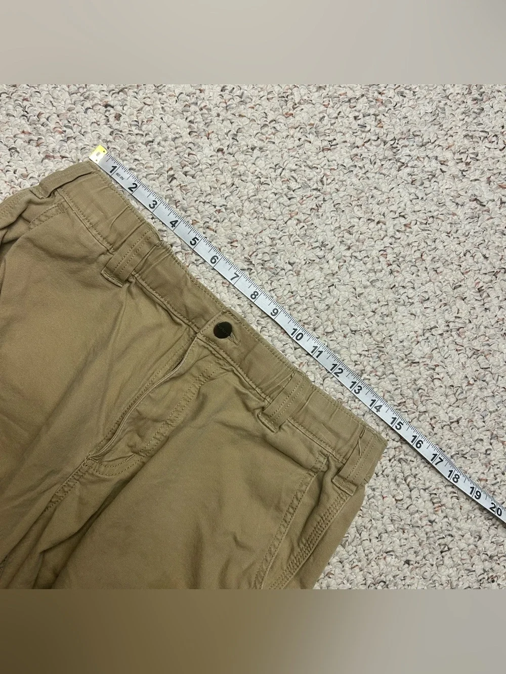 Carhartt Rugged Flex Relaxed Fit Canvas Work Short Khaki 105841 DKH Men’s 31x8
